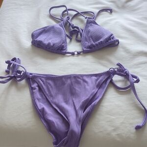 NWOT PacSun Purple Bikini Set